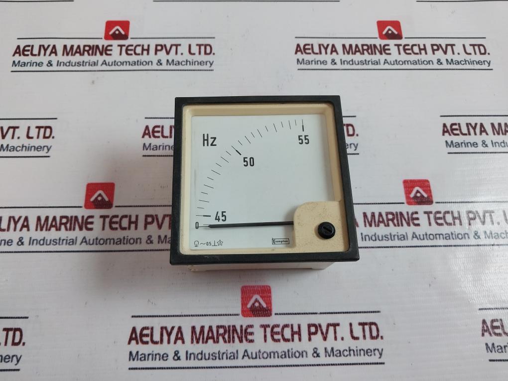 Crompton E244-41s-g-rn-ag-ag Frequency Meter 600v