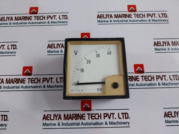 Deif 0-40v Panel Voltmeter