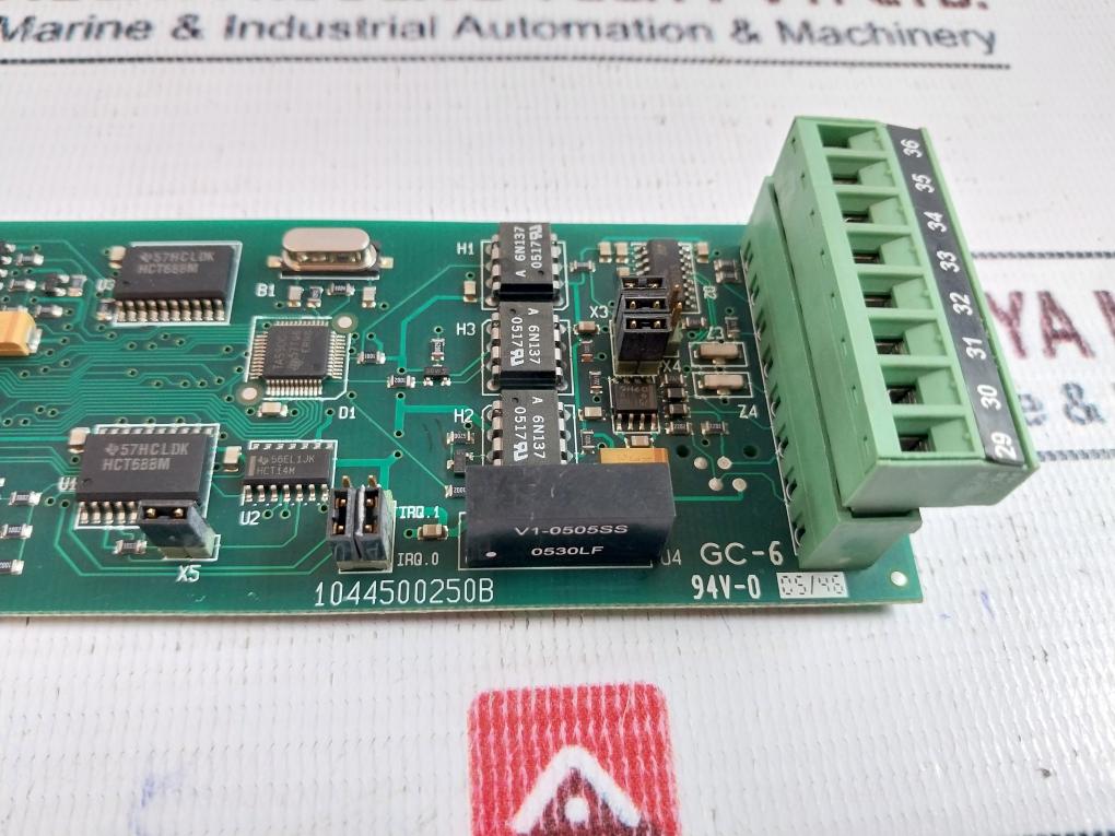 Deif Dpd 01186 Printed Circuit Board 94v - Image 4