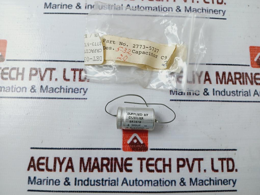 Dubilier Br3578 Capacitor 25v