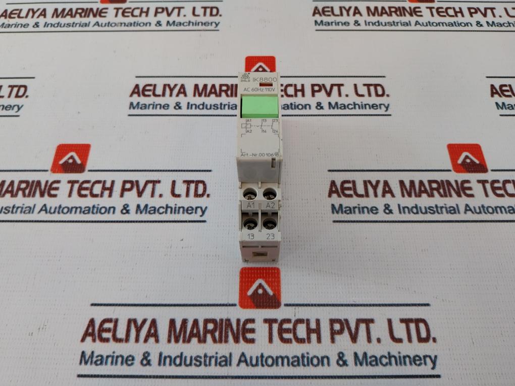 E.dold & Sohne Ik8800.02 Latch Power Relay 110v