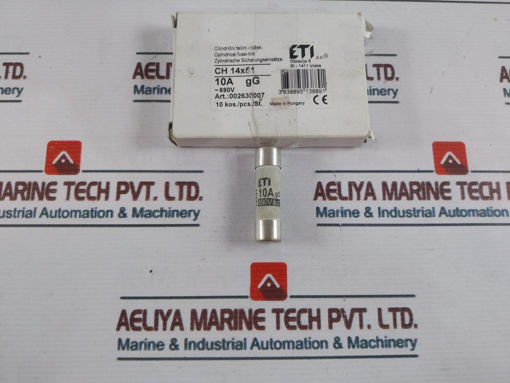 Eti Ch 14x51 Cylindrical Fuse-link 690v - Aeliya Marine