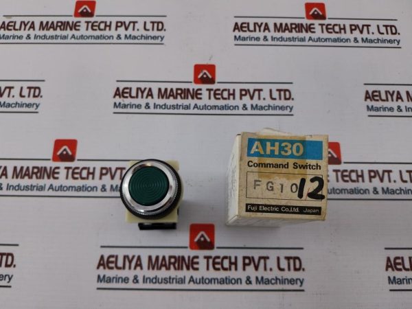 Fuji Electric Ah30-f Push Button Command Switch 600v