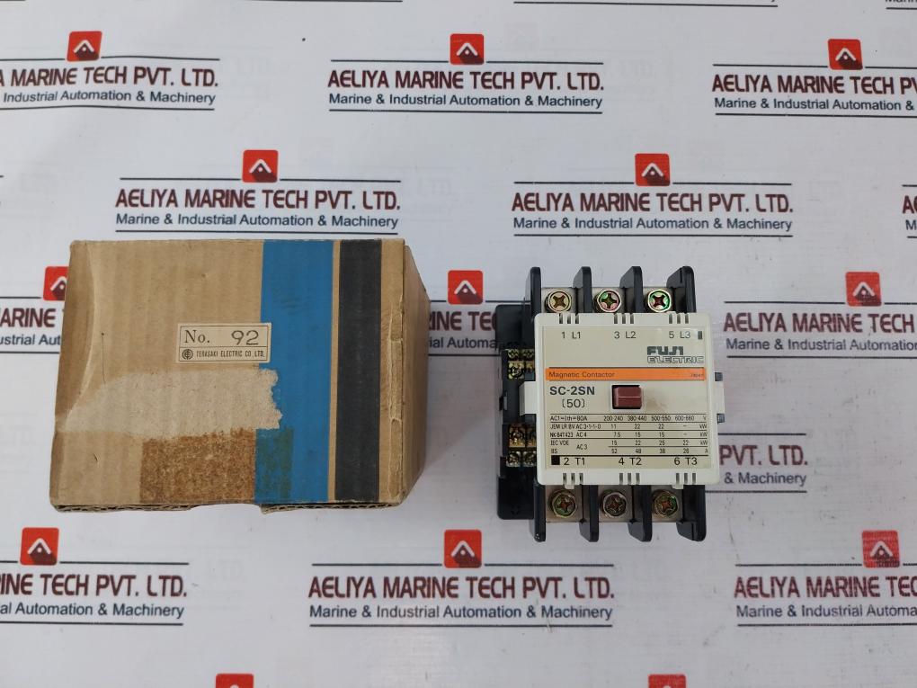 Fuji Electric Sc-2sn Magnetic Contactor 440v