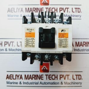 Fuji Electric Sc-5-1 Magnetic Contactor 440v