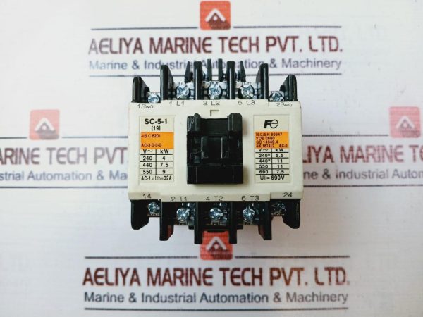 Fuji Electric Sc-5-1 Magnetic Contactor 690v