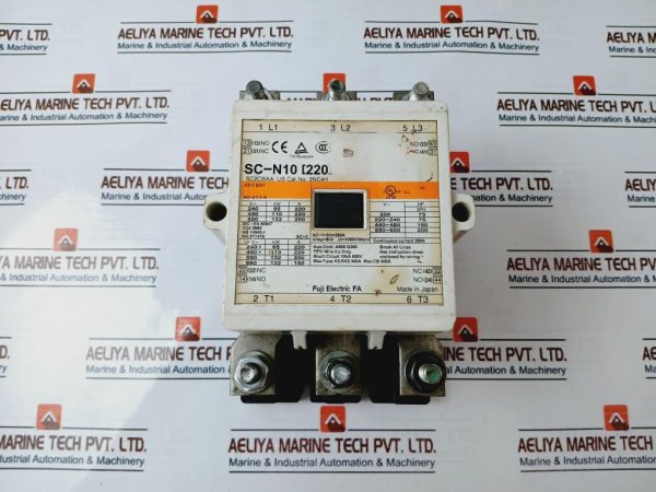 Fuji Electric Sc-n10 [220] Contactor 120v