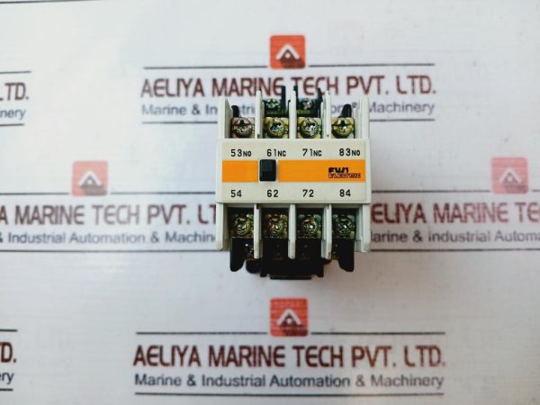 Fuji Electric Sh-4 Auxiliary Contact Block 110v