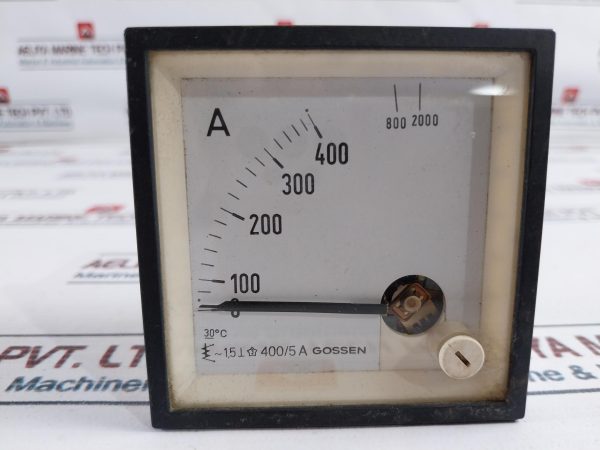 Gossen 4005a Analog Panel Meter