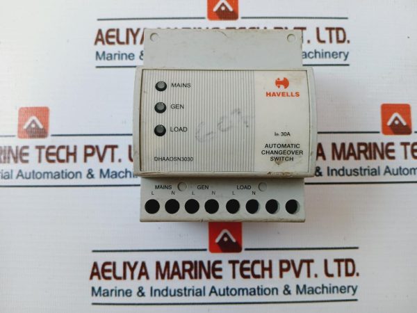 Havells Dhaaosn3030 Automatic Changeover Switch 240v