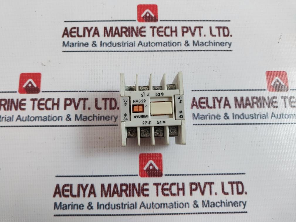 Hyundai Hab22 Aux. Contact Block 660v