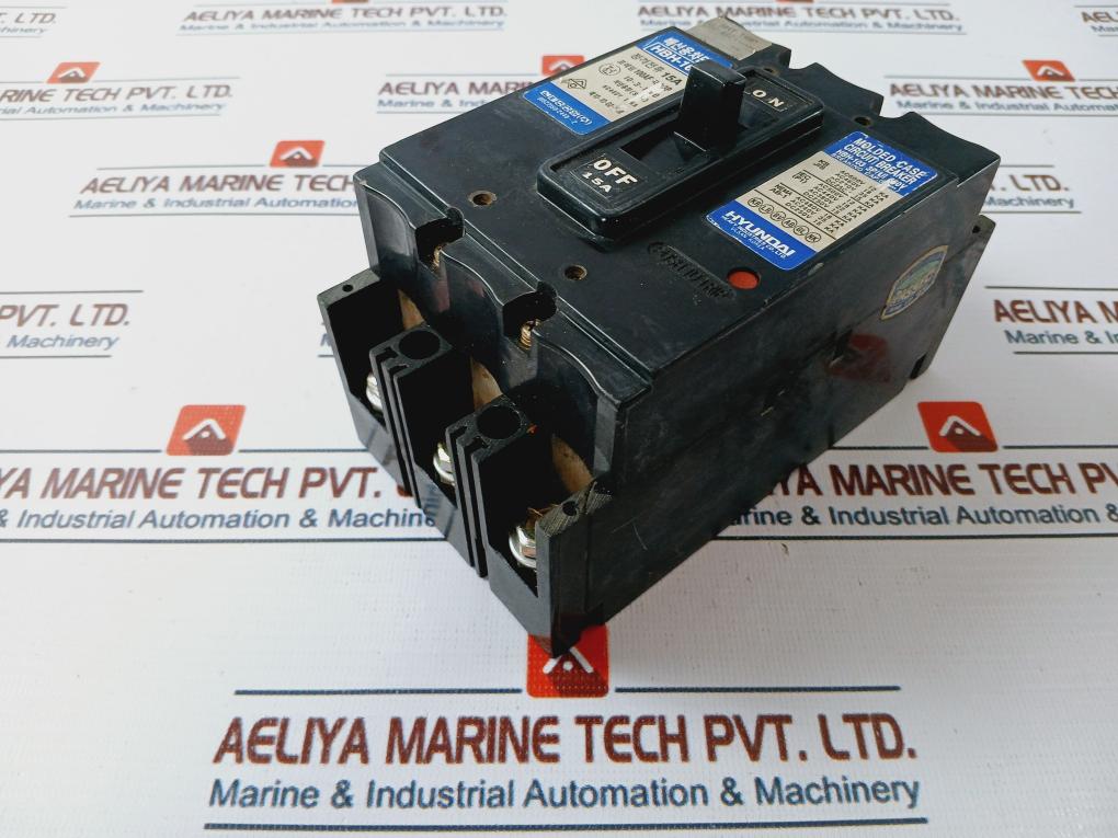 Hyundai Hbh-103 Molded Case Circuit Breaker 660v - Image 3