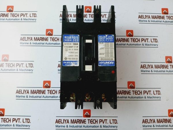 Hyundai Hbh-203 Molded Case Circuit Breaker 660v