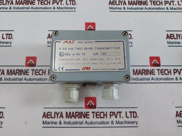 Iph Mas 26002p Transducer Amplifier 33v