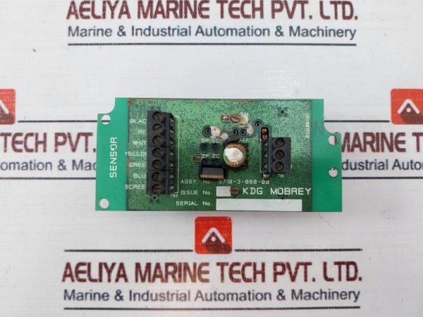 Kdg Mobrey Sensor 9710-3-080-00 Transmitter Card