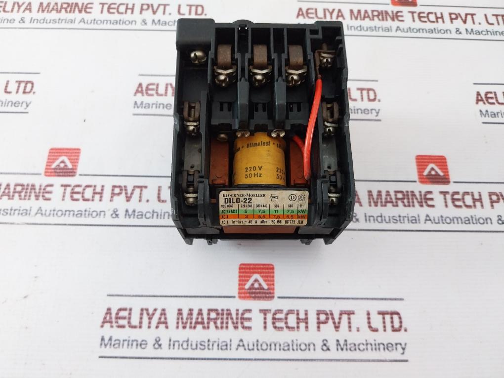 Klockner-moeller Dil0-22 Contactor 220v