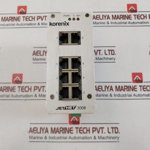 Korenix Jetnet 3008 Ethernet Switch 24 V