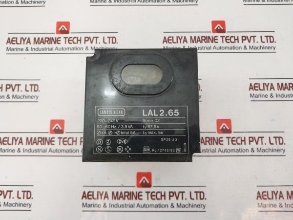 Landis & Gyr Lal2.65 Burner Controller 240v