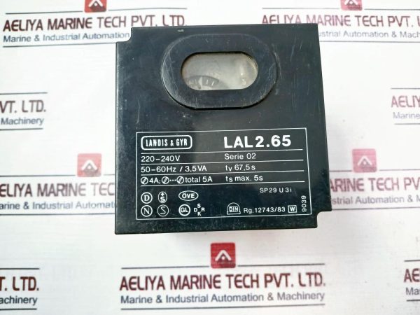 Landis & Gyr Lal2.65 Oil Burner Controller 240v