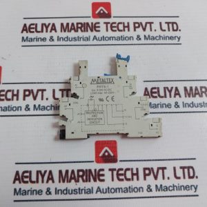 Metaltex Prt8-1 Relay Base 250v