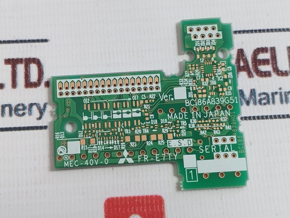Mitsubishi Electric Fr-e7ty Printed Circuit Board 40v - Image 4