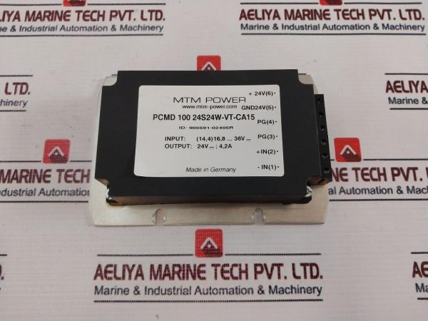 Mtm Power Pcmd 100 24s24w-vt-ca15 Power Supply 36v