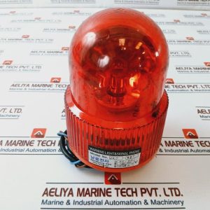 Namwoong Electronics 175-red Rotating Warning Light With Buzzer 220v