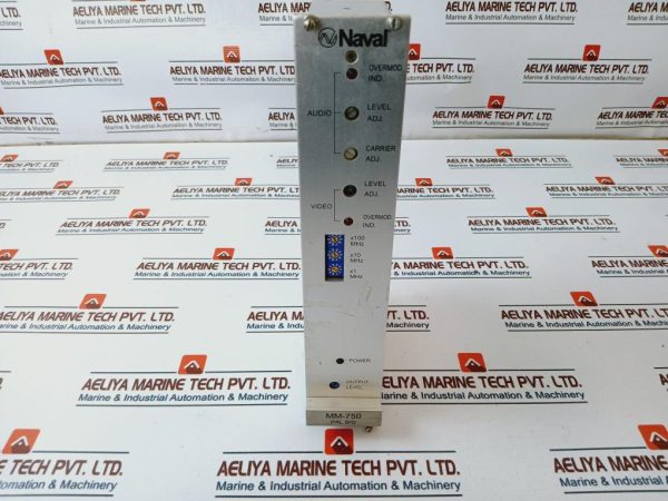 Naval Mm-750 Pal Bg Tv Modulator 15v