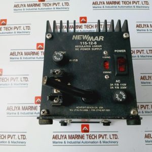 Newmar 115-12-8 Regulated Linear Dc Power Supply 230v