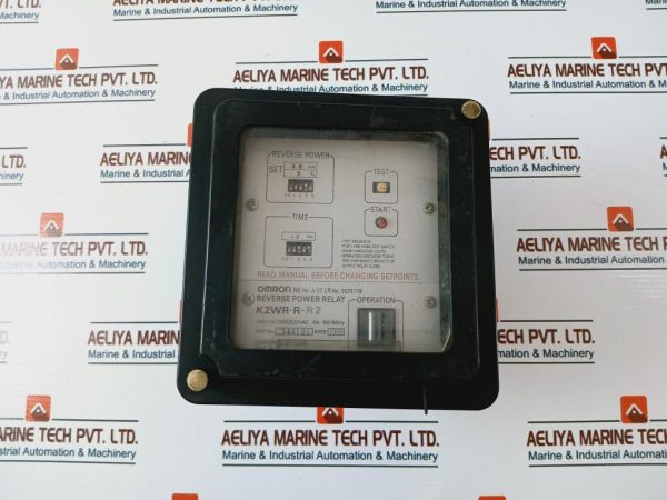 Omron K2wr-r-r2 Reverse Power Relay 36 Kw