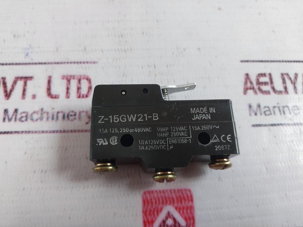 Omron Z-15gw21-b Limit Switch 250v - Image 5
