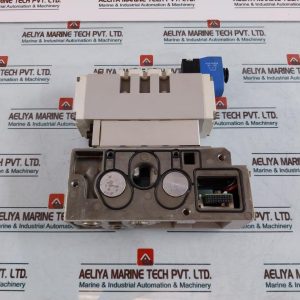 Parker H2evxbg0b9d Solenoid Valve Assembly With Ps4135cp Flow Control Valve