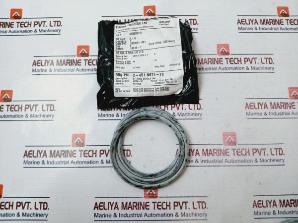 Parker Hannifin 2-451 N674-70 Ring Rev E
