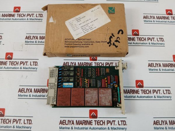 Pepperl+fuchs Eg4-r Switch Amplifier Module 24 V