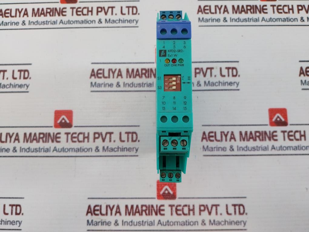 Pepperl+fuchs K-system Kfd2-sr2-ex.1.w Switch Amplifier 250v
