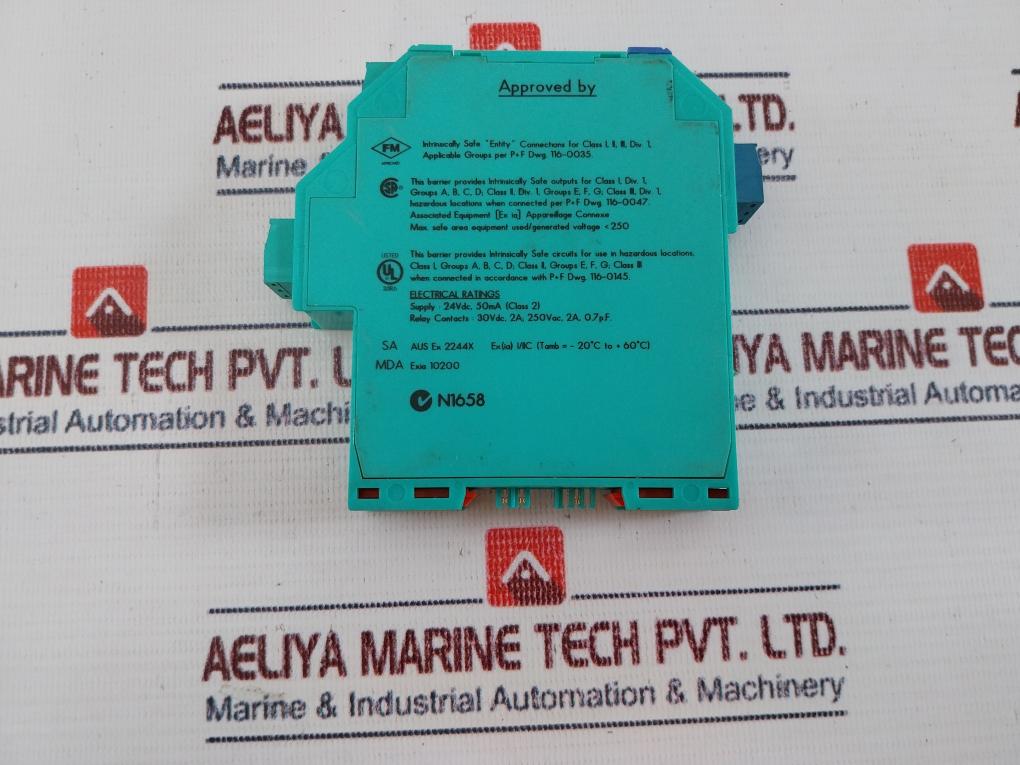 Pepperl+Fuchs Kfd2-Sr2-Ex1.W Switch Amplifier 250v - Image 5