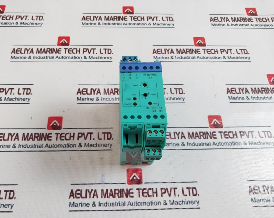 Pepperl+fuchs Kfd2-wac-ex1 Transformer Isolated Strain Gauge Amplifier