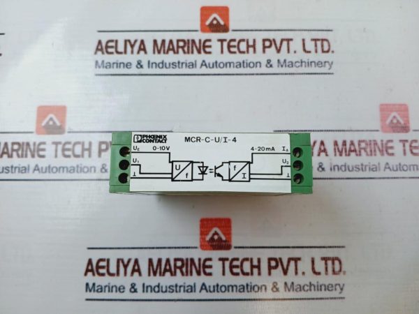 Phoenix Contact Mcr-c-ui-4 Isolating Amplifier 10v