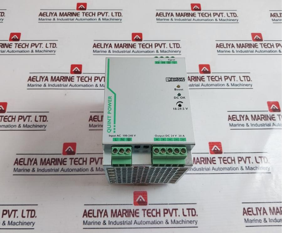 Phoenix Contact Quint-ps1ac24dc20 Power Supply 24v