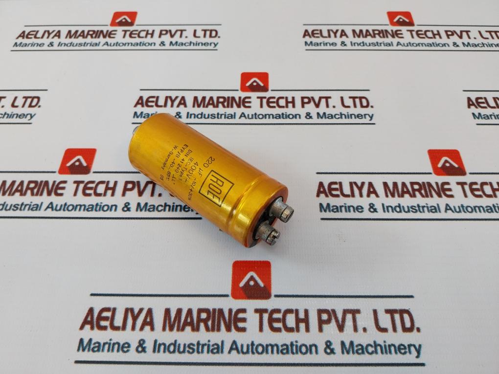 Roe Din 41240 Ll Capacitor 400v - Image 3