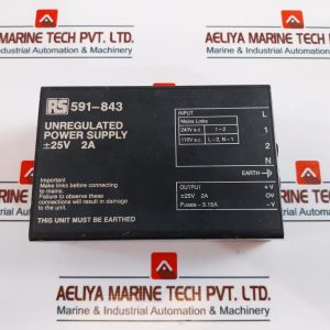 Rs 591-843 Unregulated Power Supply 240v