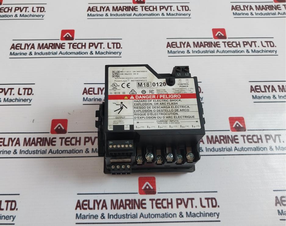 Schneider Electric Metsepm5111 Powerlogic Energy Meter - Aeliya Marine