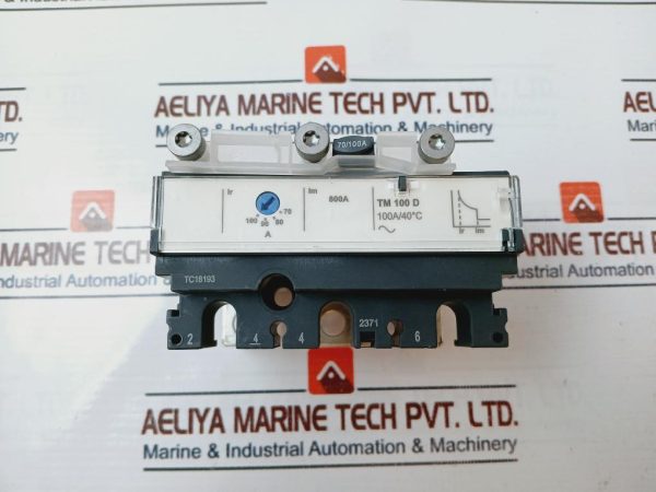 Schneider Electric Tm 100d Molded-case Circuit Breaker 100a