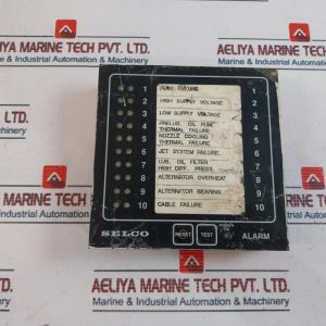 Selco M1000-24-00b Alarm Annunciator Unit 24v