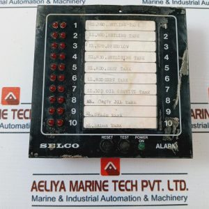 Selco M1000-24-10b Alarm Annunciator Unit 24 Volt
