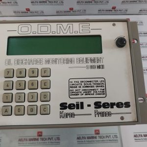 Seres Odme-s 663 Mk Iii Oil Discharge Monitoring And Control Equipment