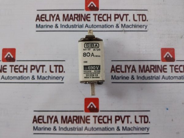 Siba Nh00 80a Corrosion Resistant 690v