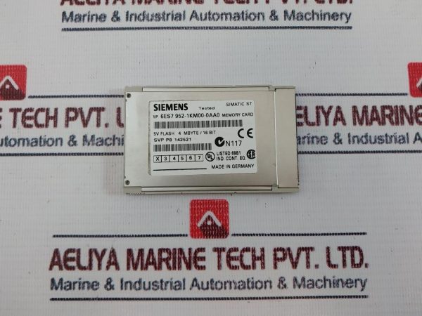 Siemens 1p 6es7 952-1km00-0aa0 Memory Card