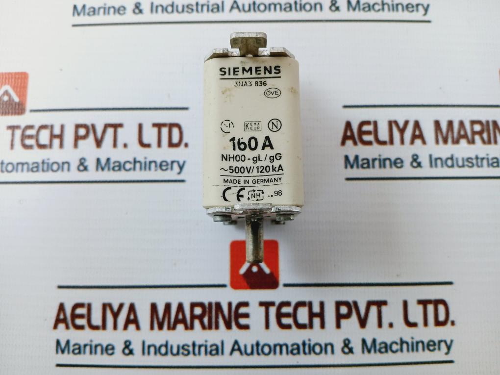 Siemens 3na3 836 Fuse Link 500v