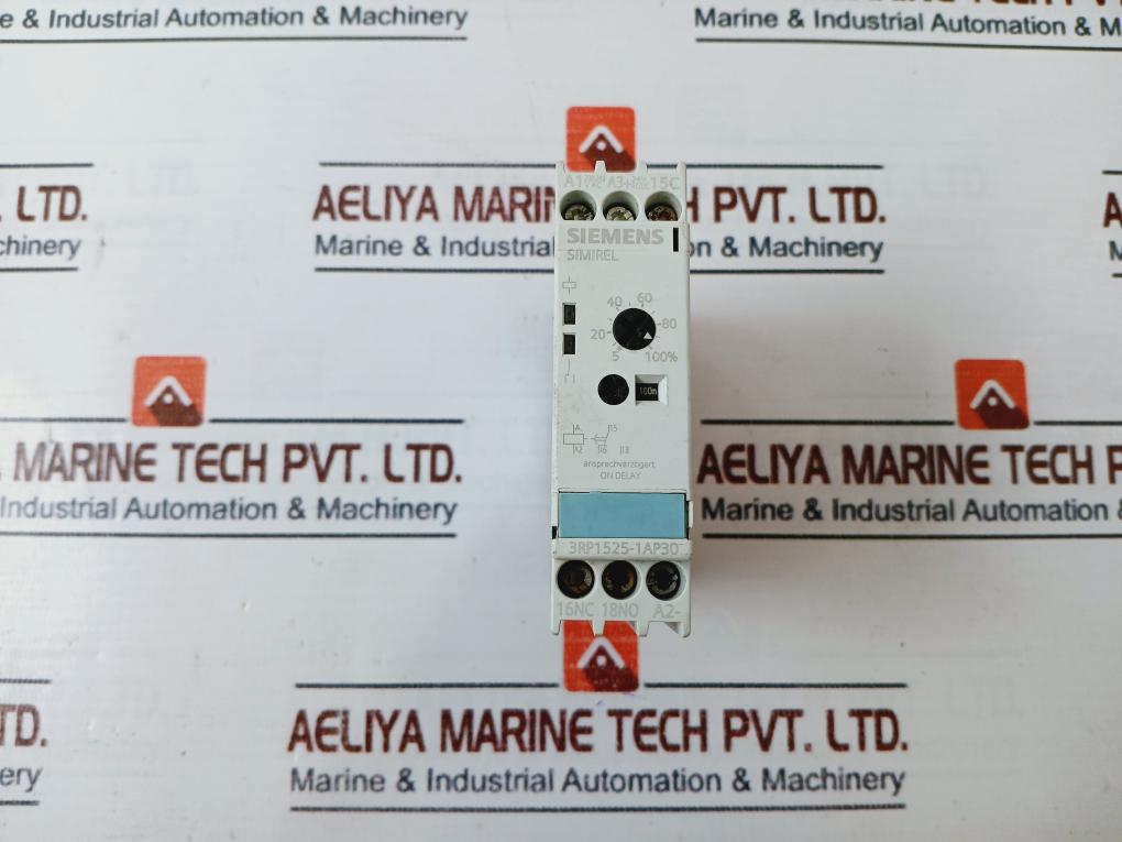 Siemens 3rp1525-1ap30 Time Delay Relay 24v